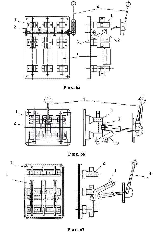 Рубильники и пакетные выключатели