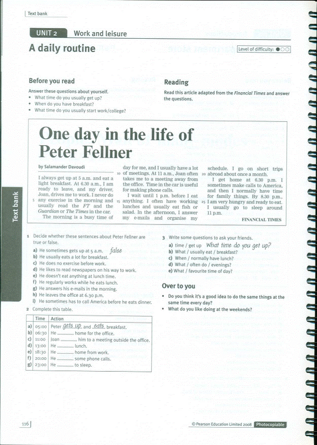 Раскройте скобки, употребляя гла­голы в Present Continuous или в ...