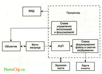 Блок схема цифрового фотоаппарата фото 112
