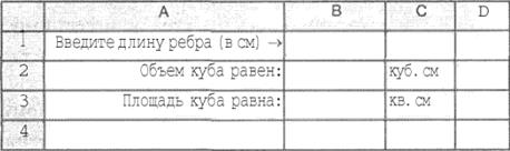 Оформить лист для определения длины окружности по известному радиусу excel