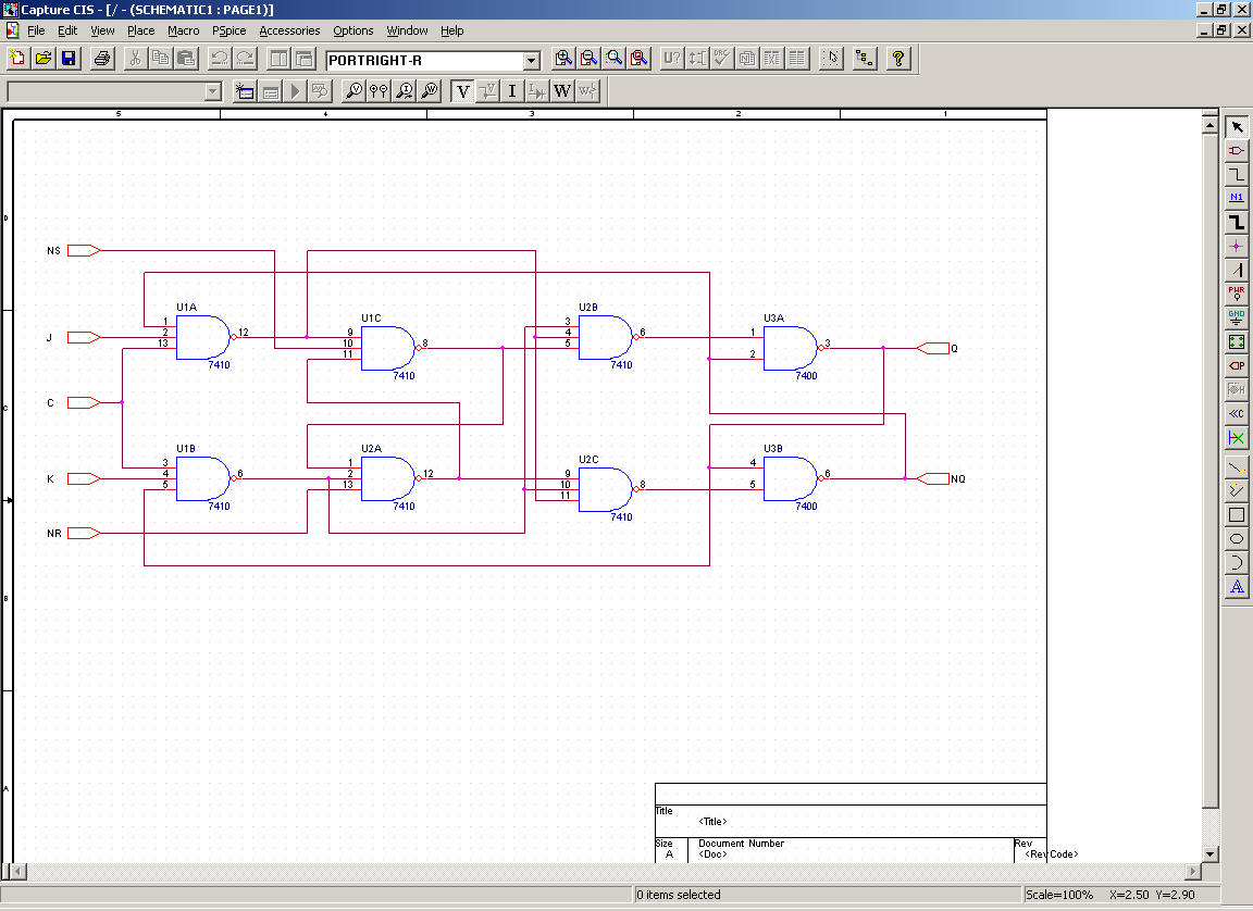 Программа для моделирования схем. Схема JK триггера в Multisim. Electronic workbench схема одноразрядного сумматора. Схема на логических элементах в оркад. Сумматор в ORCAD.