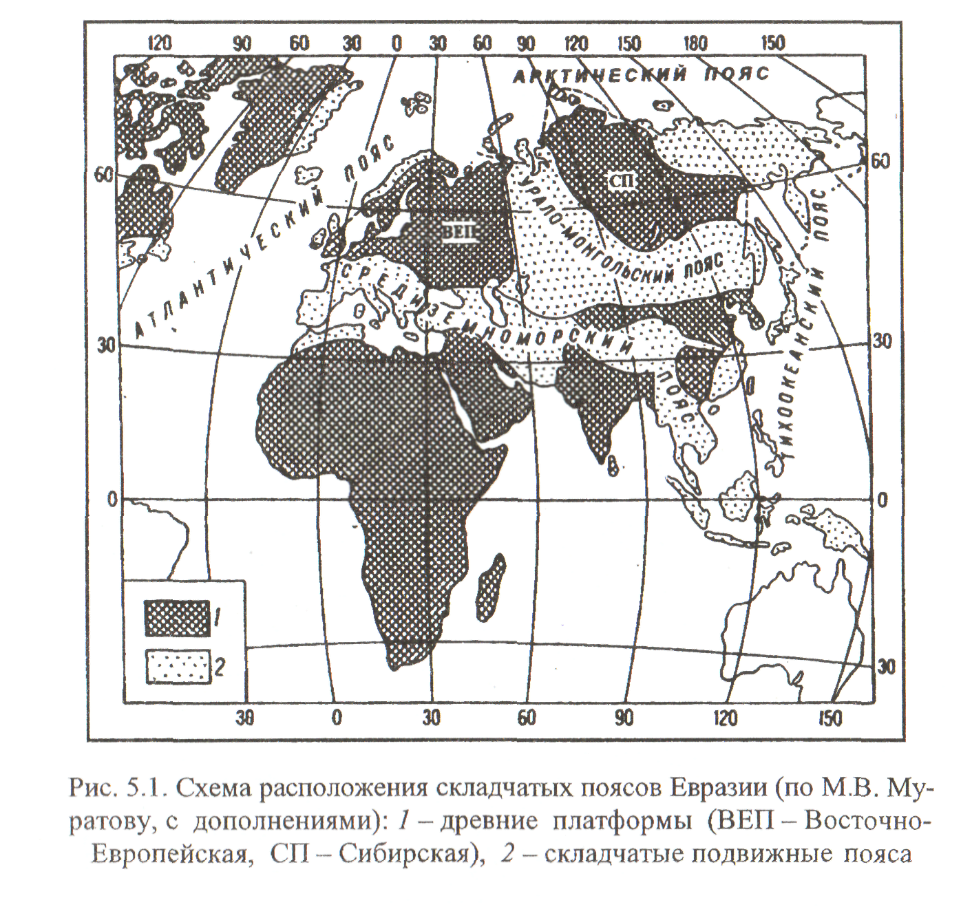 Древние платформы евразии. Альпийско-Гималайский складчатый пояс на карте. Древние платформы Евразии на карте. Урало-монгольский складчатый пояс.