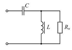 Схема индуктивно емкостного фильтра