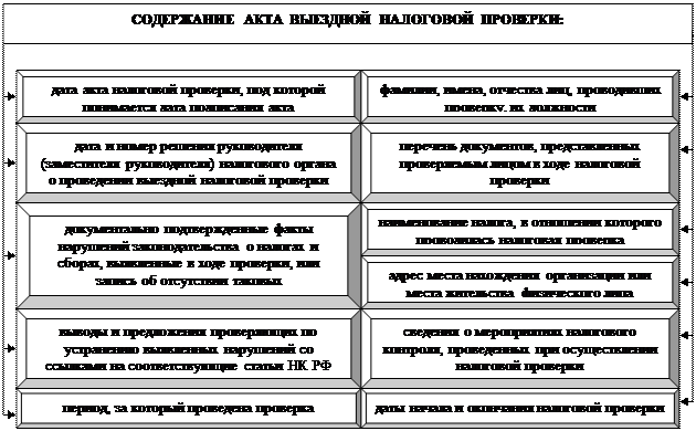 Задачи выездной налоговой проверки