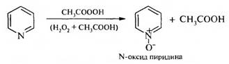 N i реакция. N-оксид пиридина. Н-окиси пиридина. N оксид пиридина получение. Реакции n-оксида пиридина.