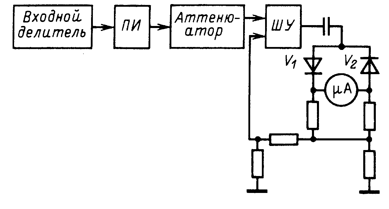 Схема вольтметр в3 38