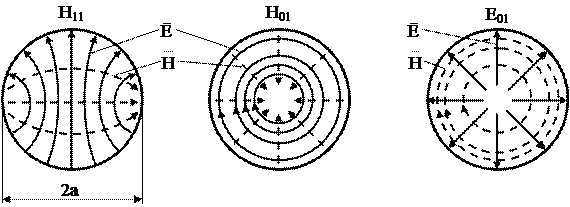 Структура поля волны h11 в круглом волноводе. H e поля. Структура полей в круглом волноводе. Структура поля h11 в круглом волноводе. Поля луга.