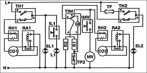 Электрическая схема морозильной камеры бирюса