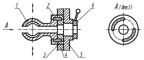 Гайка поперечной подачи тв 4 чертеж