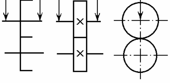 Подшипник скольжения на кинематической схеме. Кинематическая схема фрикционной передачи. Обозначение в кинематических схемах фрикционной передачи. Кинематика фрикционных передач. Кинематическая схема редуктора условные обозначения азы.