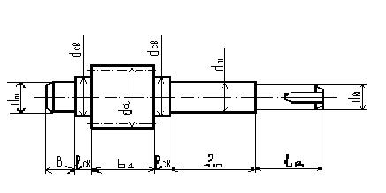 Как отличить тихоходный вал от быстроходного на чертеже