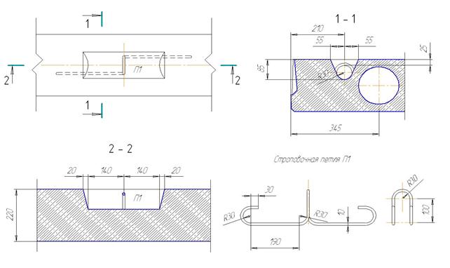 4Пп20 2 плита перекрытия чертеж