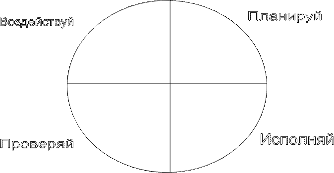 Заполните схему цикла менеджмента
