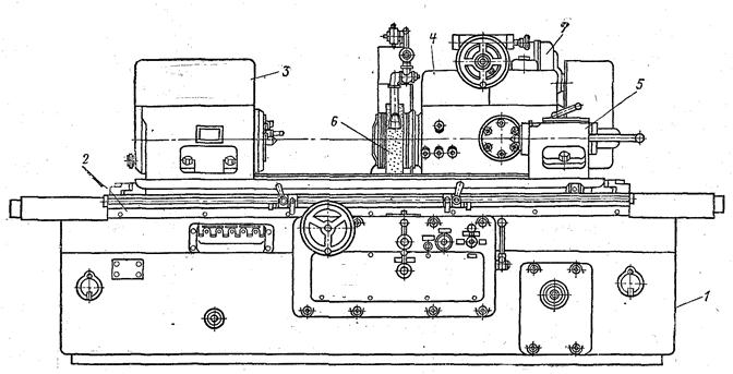 Чертеж станка 3м151