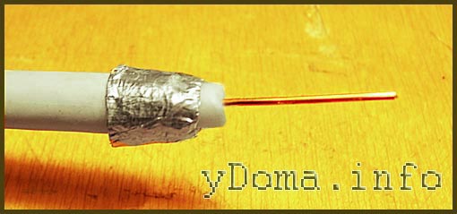 Разъём штекер для ТВ без пайки под винт, металлический/ для подключения эфирного