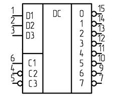 Схема 17 1. Кр1533ид4 демультиплексор. Микросхема к555ид7. Микросхема 1533ид3. Кр1533ид7 даташит.