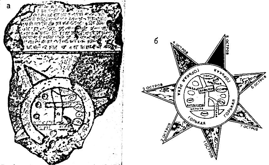 Древняя вавилонская карта