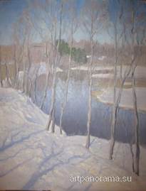 картина зимние кружева бялыницкий бируля