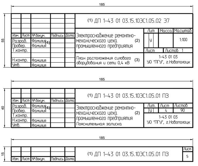 Рамка проектной документации. Пример заполнения штампа чертежа проектной документации. Как оформлять чертежи в курсовой работе. Как подписывать чертежи для курсовой. Чертежи в курсовой работе пример.