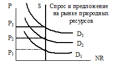 Спрос и предложение природных ресурсов. Спрос и предложение природных ресурсов