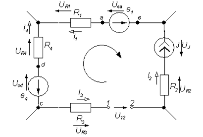 В изображенной схеме независимых контуров