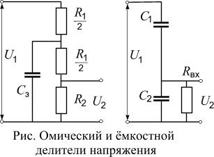 Индуктивные делители и индуктивные шунты