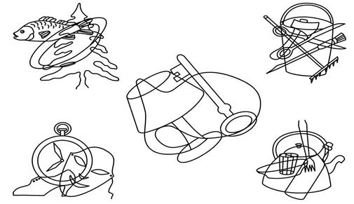Узнавание перечеркнутых изображений стимульный материал