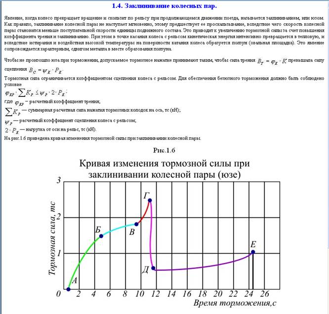 Тормозная сила. Сила нажатия тормозных колодок на ось. Коэффициент силы нажатия тормозных колодок. Коэффициент действительной силы нажатия тормозных колодок. Изменение тормозной силы при Юзе.