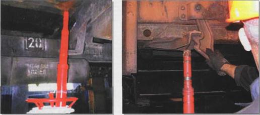 температура нагрева крышек разгрузочных люков полувагонов. температура нагрева крышек разгрузочных люков полувагонов. модель вагона 12-2123-02. увязка люков полувагона. упор крышки люка 532.