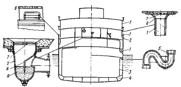 Схемы трубопроводов систем обеспечивающих живучесть судна